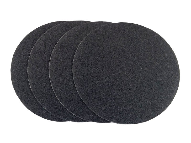 Starcke Premium 7 Inch Sanding Discs, 25 Pack Hook and Loop Sandpaper, 36 Grit Grinder Sanding Disc, No Hole Black Silicon Carbide Sandpaper Discs for Stone, Metal, Wood, Floor, Paint and Plastics - Image 2